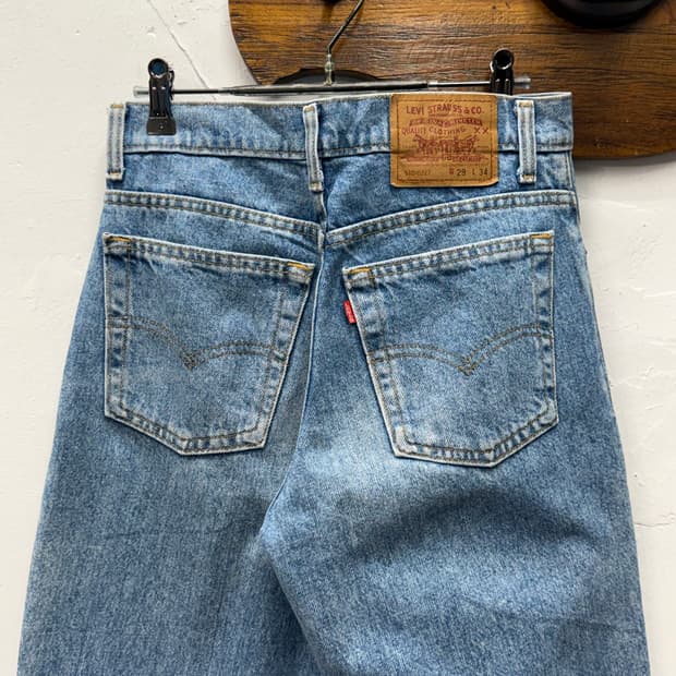 90s USA Levi's 510 Slim Straight Denim P