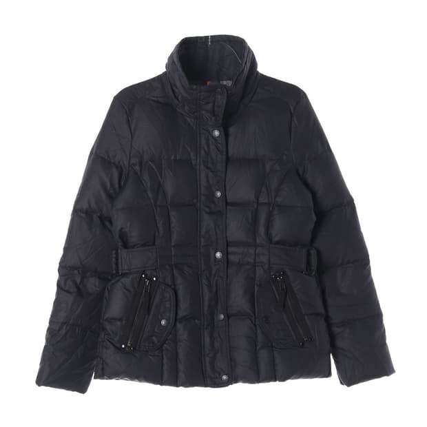 OPT 1993 블랙 덕다운 퀼팅 여성 패딩 L