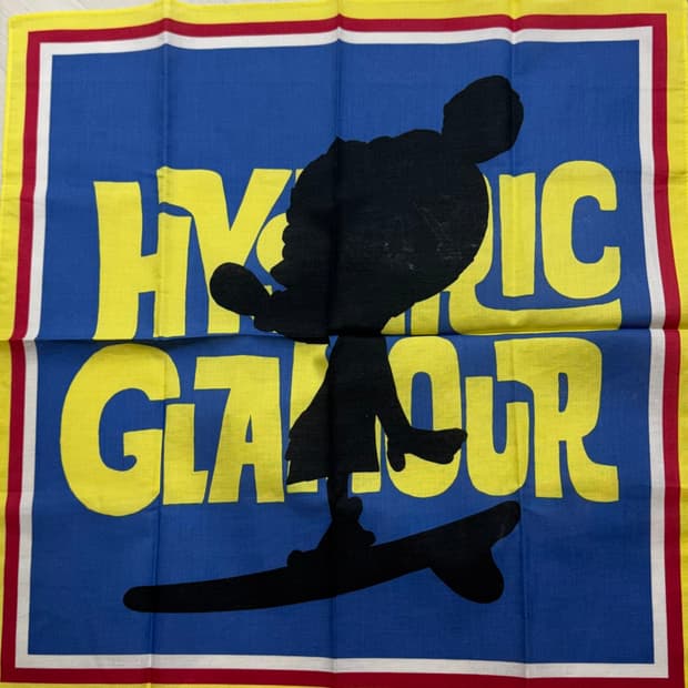 히스테릭 글래머 반다나+스티커