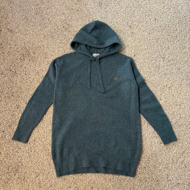 라코스테 후드 니트