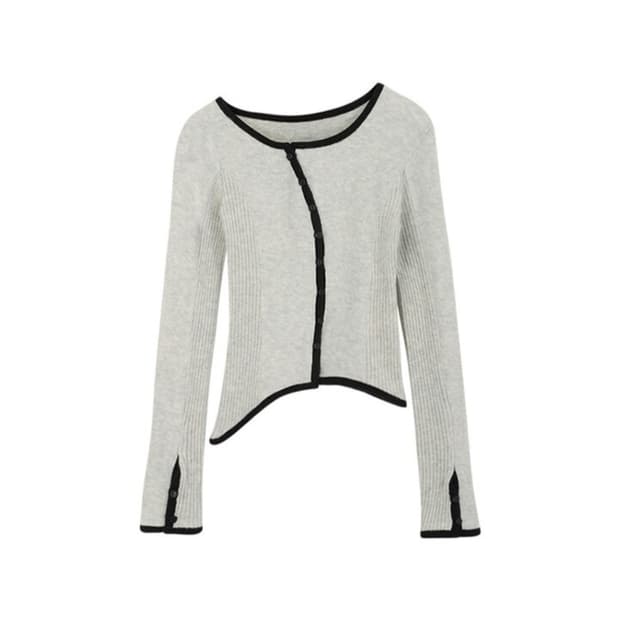 유즈 언발란스 헤어리 가디건