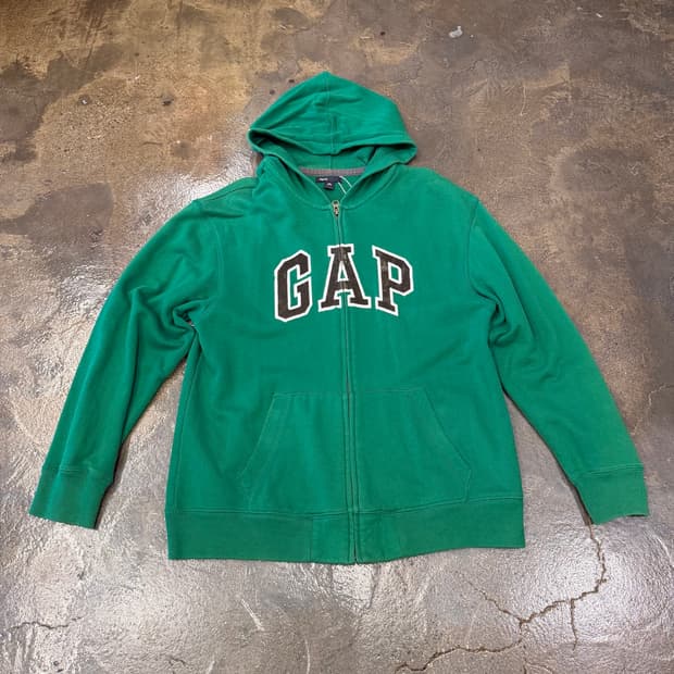 GAP 갭 로고 후드집업 S
