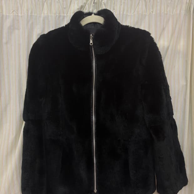 Courreges 꾸레쥬 양면 퍼 자켓