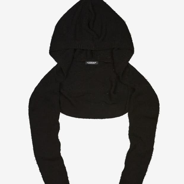 러브이즈트루 PY HOOD BOLERO(BLACK)