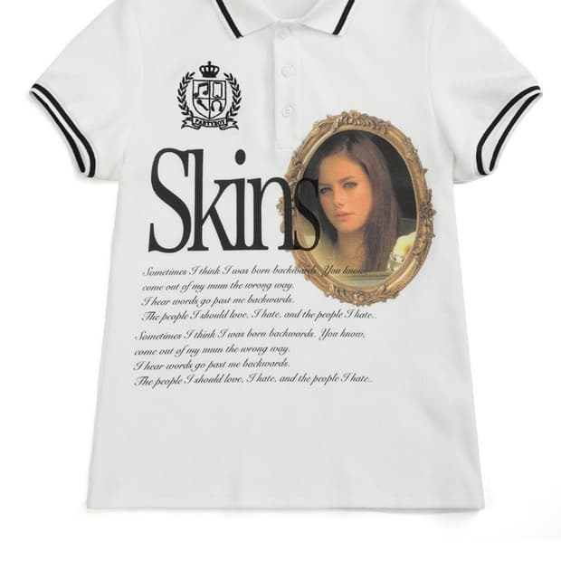 Skins Graphic Slim Polo T-Shirt