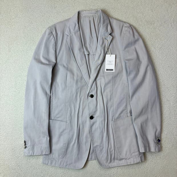 프라다 PRADA 올드머니룩 코튼 블레이저 자켓 PN6210