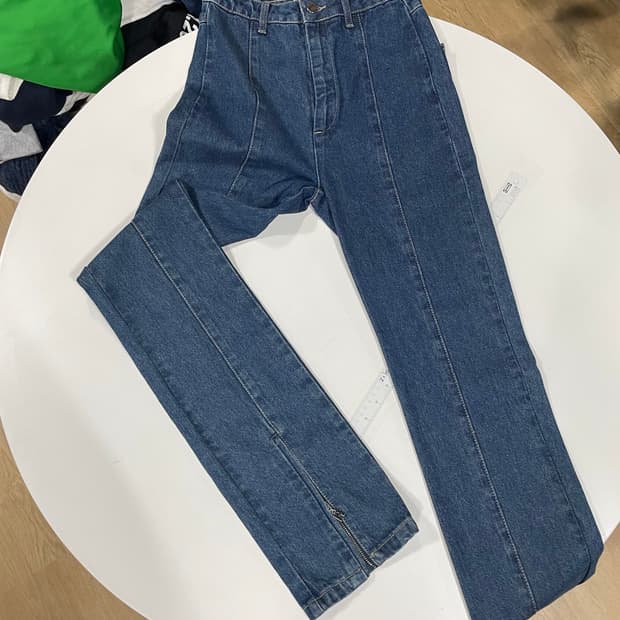 Rotate 자크 청바지