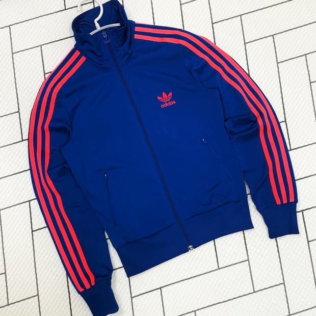 여성 90 / 아디다스 파이어버드 백로고 져지 트랙탑