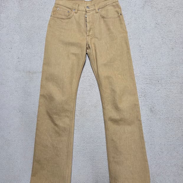 헬무트랭 베이지 데님