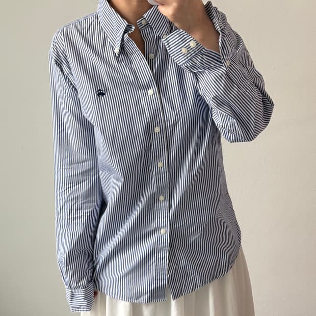 [L] 브룩스브라더스 스트라이프 셔츠