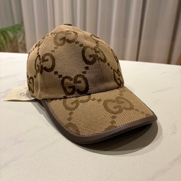 구찌 GG 캔버스 볼캡 L