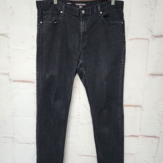 마이클코어스 블랙 데님 청바지