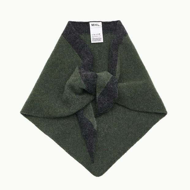 마가렛호웰 MHL. 25fw Tipped Scout 울 스카프