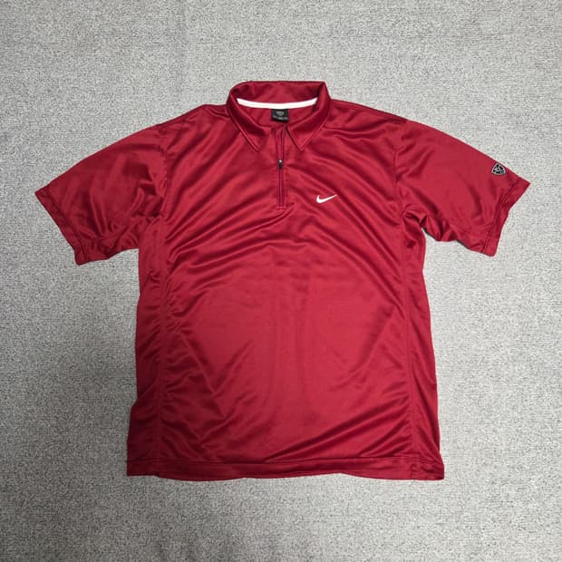 Nike 나이키 하프 집업 반팔 티셔츠 M-L(95-100)