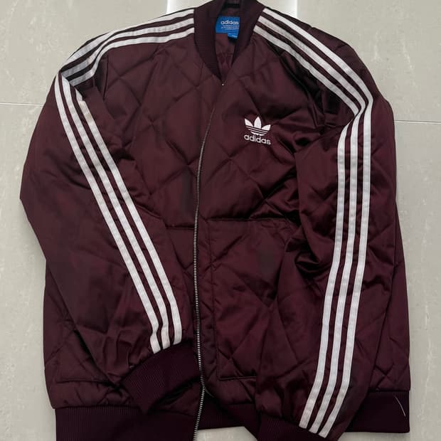 [110,2XL] 아디다스 파이어버드 버건디 자켓 