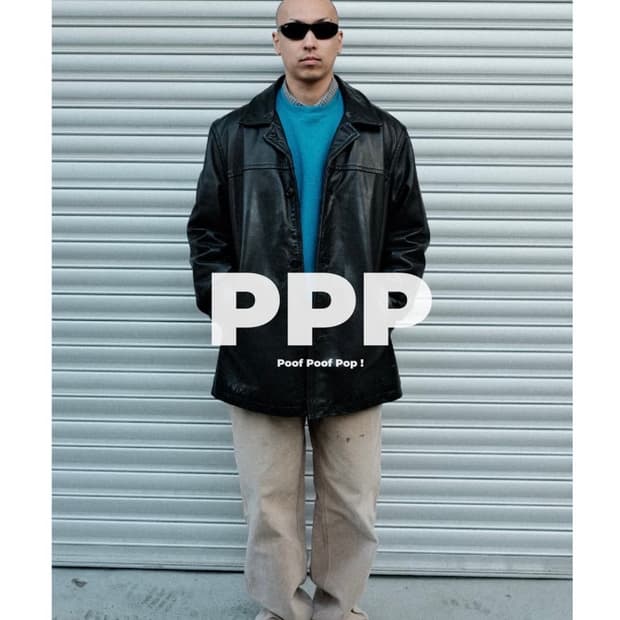 올드갭 레더 카코트 블랙 L