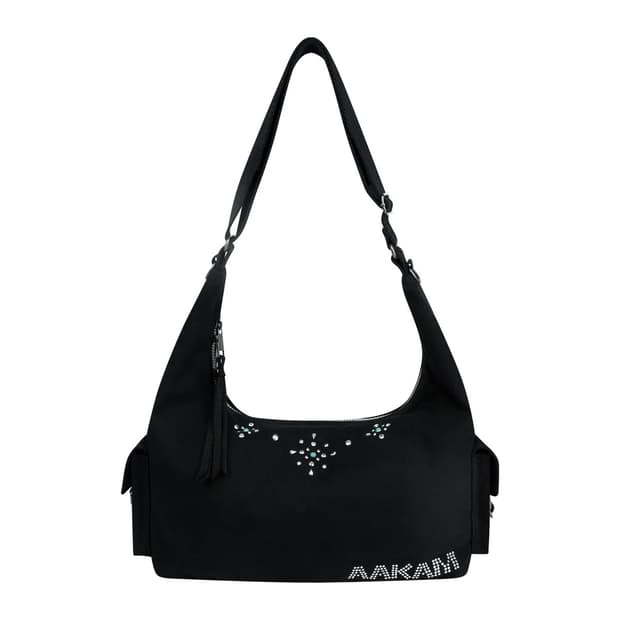 아캄 Multi Studded Logo Cross Bag
