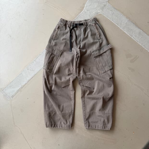 헤칭룸 워시드 밀 팬츠