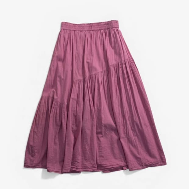 빈티지 라벤더 스커트