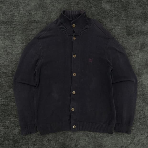 chaps ralph lauren 버튼 가디건