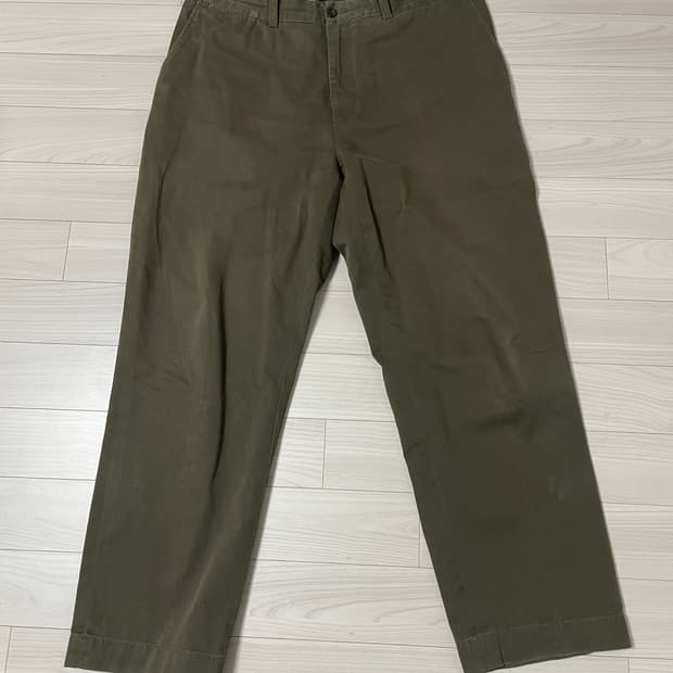 폴로 치노팬츠 카키색상 38x30