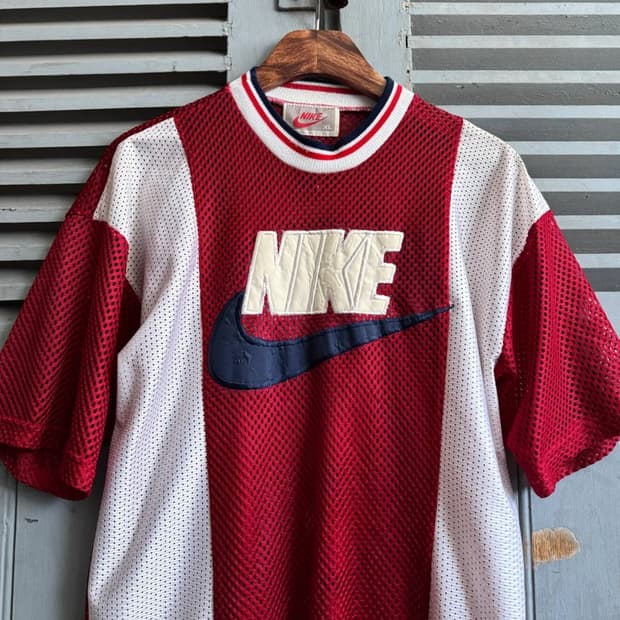 [XL]80's 나이키 Made in USA 베스킷볼 메쉬 져지