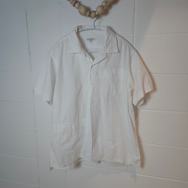 엔지니어드가먼츠 더블 포켓 반팔셔츠