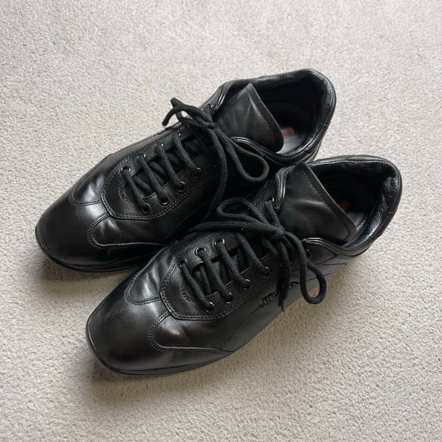 [38] PRADA LEATHER SPORTS 스니커즈-240