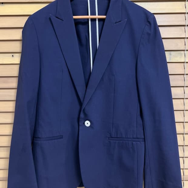 타임 코튼 혼방자켓

