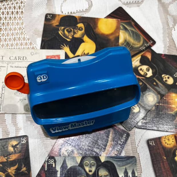 [빈티지 오브제]동화가 나오는 쌍안경