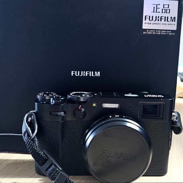 후지필름 x100v 블랙 