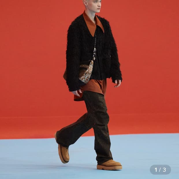 앤더슨벨 Tamaris Shaggy Cardigan M size