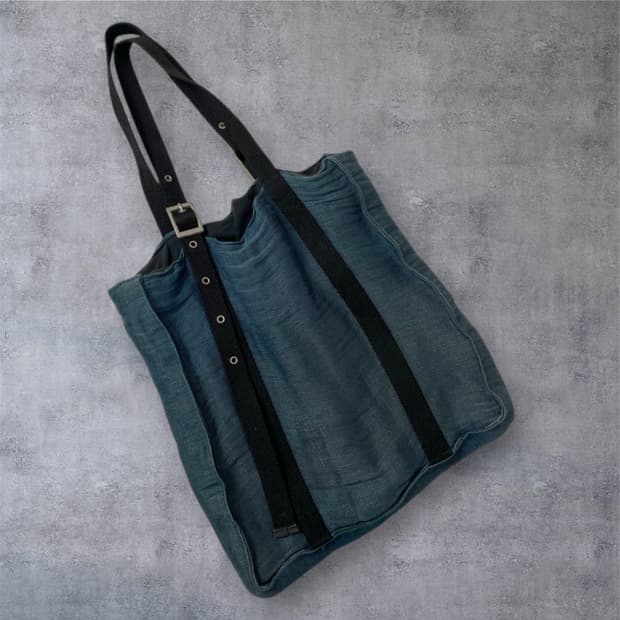 마우지 Moussy 데님 리버시블 숄더백