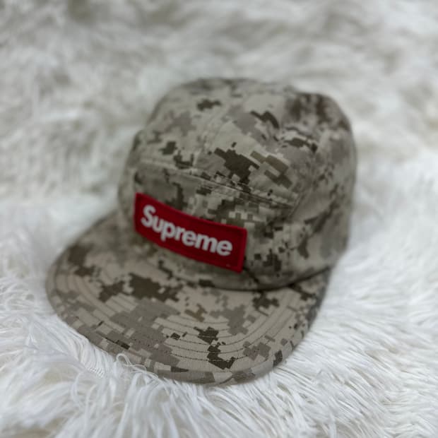 (OS)슈프림 디지털 카모 캠프캡