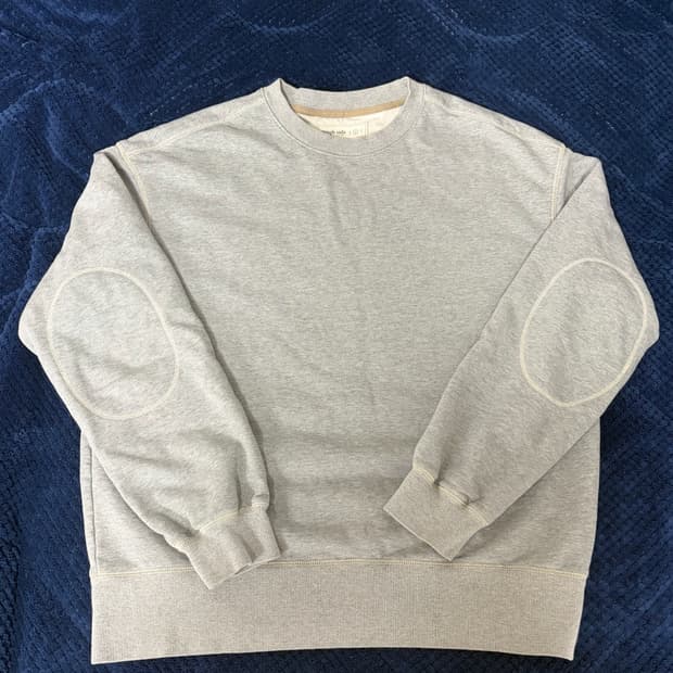 라프사이드 맨투맨 2사이즈 그레이