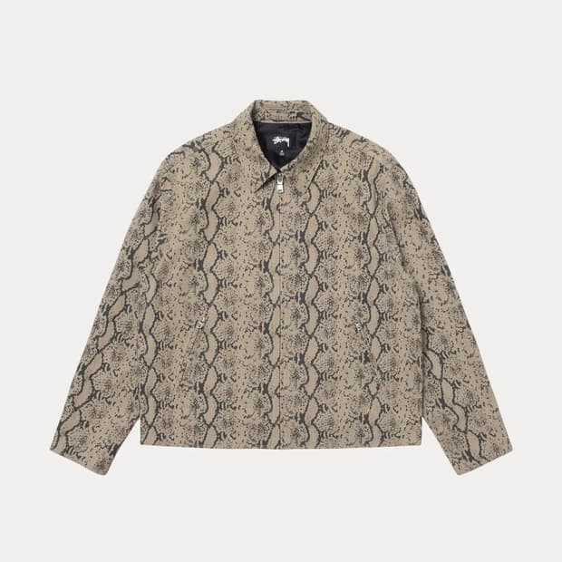 [스투시] 가라지 자켓 개버딘