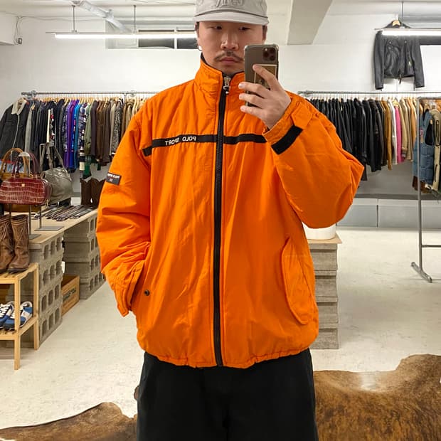 90's POLO SPORT fleece jumper 폴로 스포츠 자켓