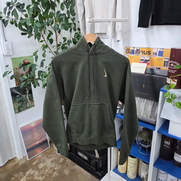 나이키 x 빌리 아일리시 NRG 플리스 후드 세쿼이아 M