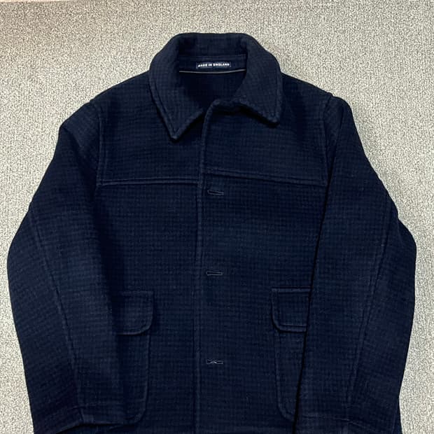 London Tradition 네이비 모직 자켓 UK42