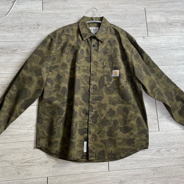 칼하트윕 L/S DUCK SHIRT
