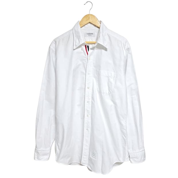 톰브라운 히든삼선 옥스포드 셔츠