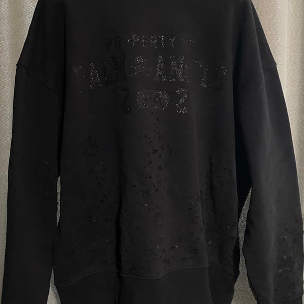 팜엔젤스 디스트로이드 맨투맨 (L)