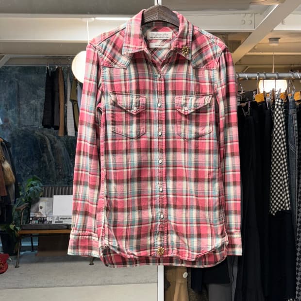 레미 렐리프 체크 셔츠