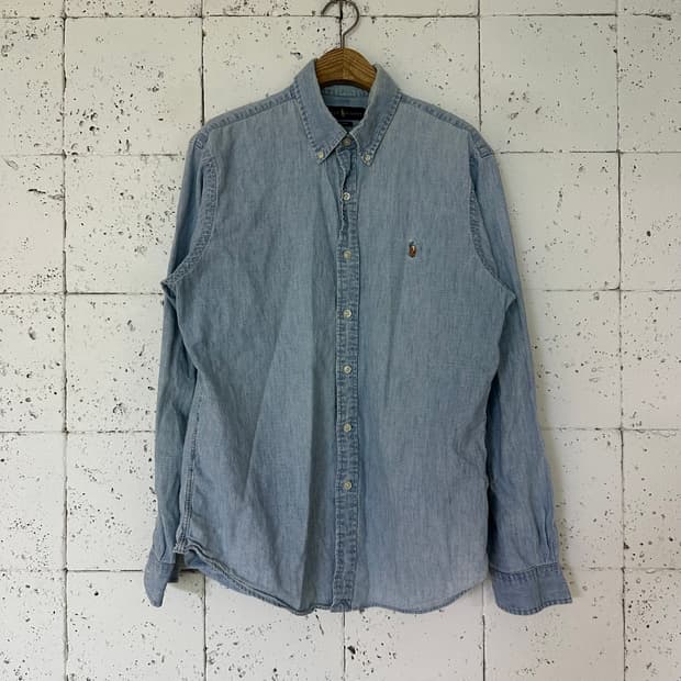 L 폴로 랄프로렌 샴브레이 셔츠