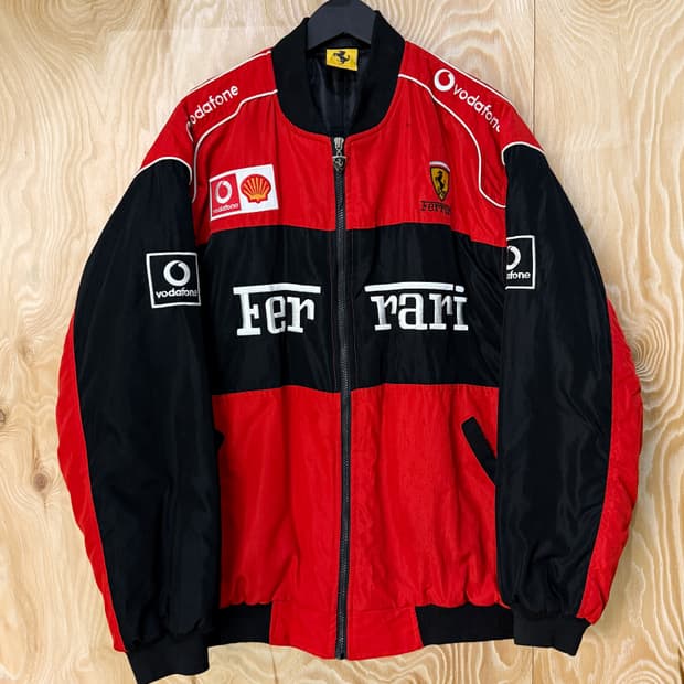 페라리 F-1 레이싱 봄버 자켓 