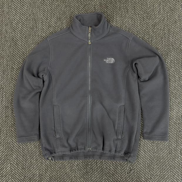 노스페이스 후리스 챠콜그레이