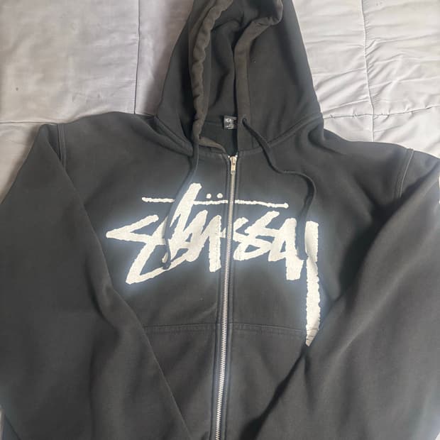 스투시스탁 후드집업 xl