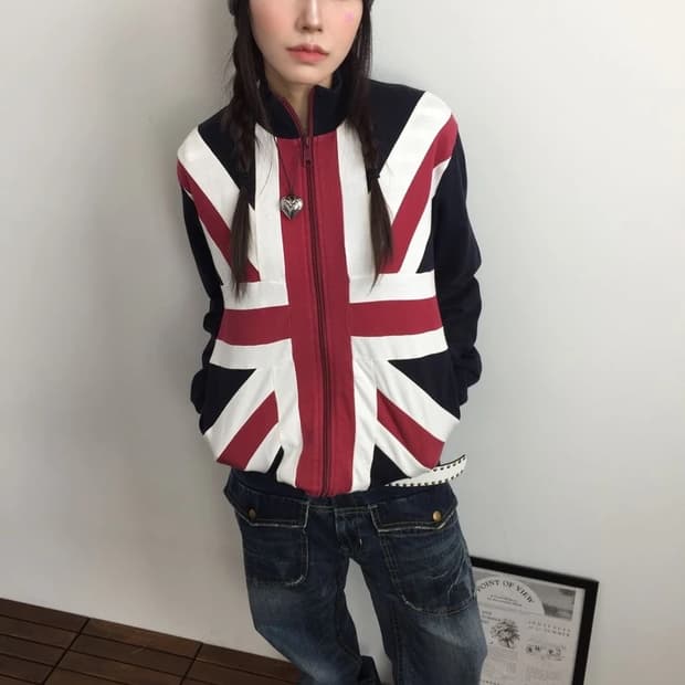 Union Jack Zip Jacket x Lee Denim Set