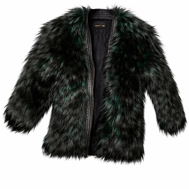 발망 h&m 퍼 자켓