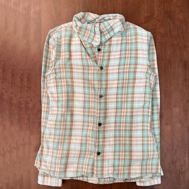 캐피탈 폴카도트 셔츠 블라우스